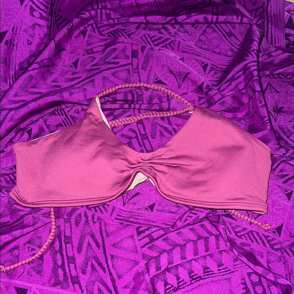 Midori Bikinis Purple Bikini Top